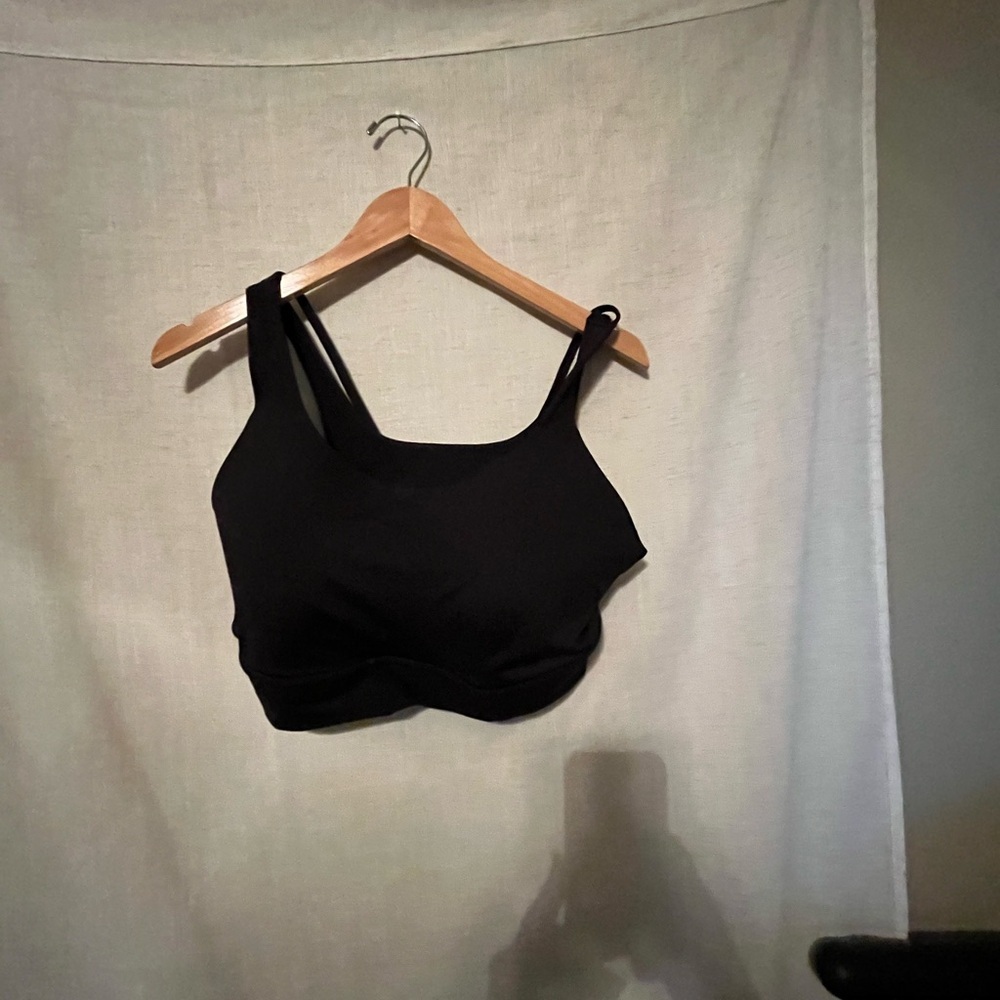 Avia Black  Sports Bralette Top Size 2XL